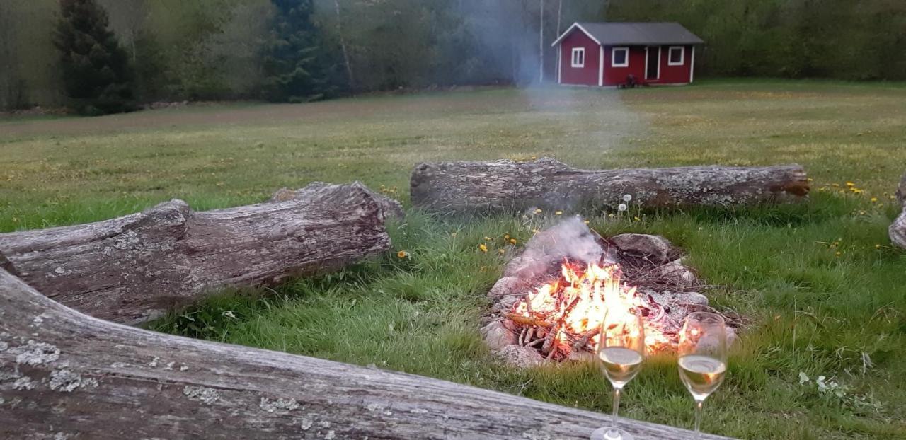 Ferienwohnung Abrahams Camp Flisehult Exterior foto