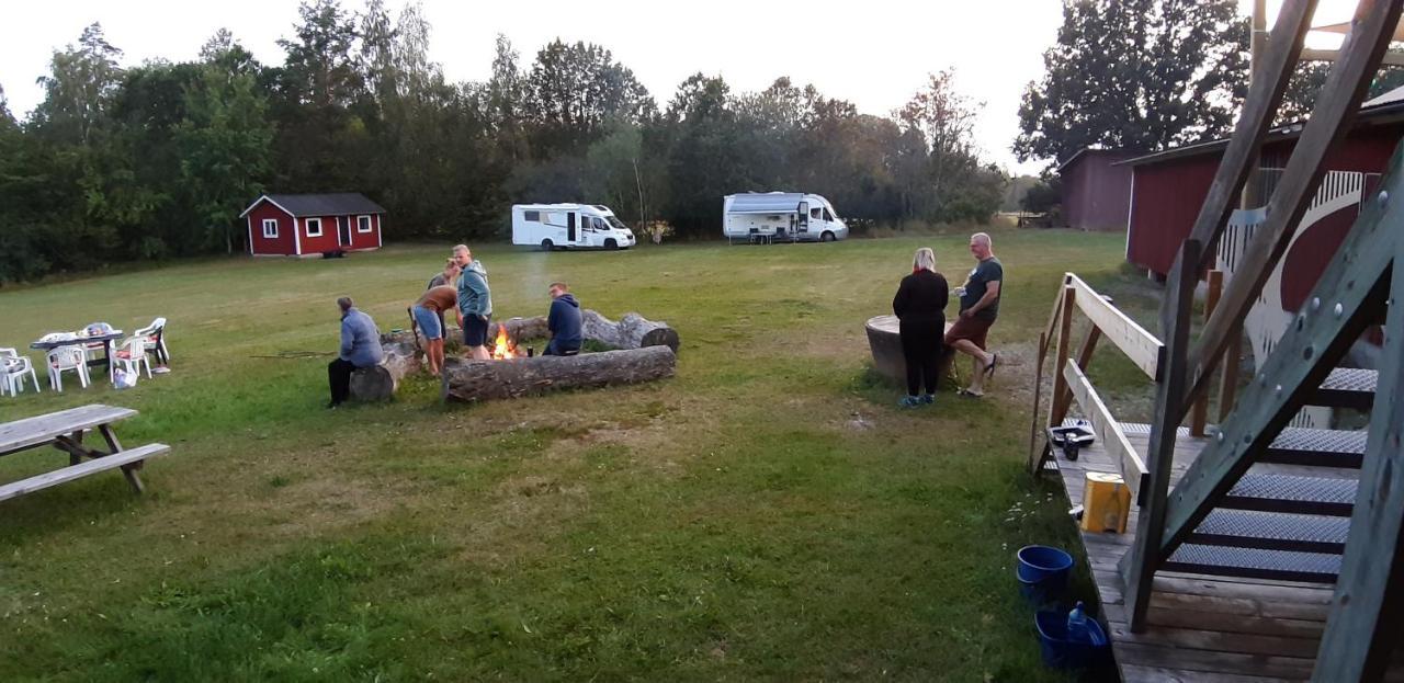 Ferienwohnung Abrahams Camp Flisehult Exterior foto